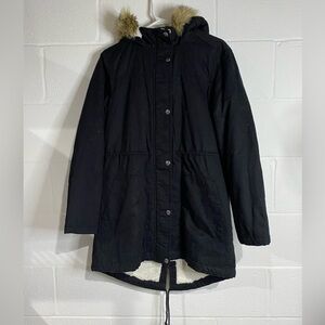 Gap Sherpa jacket medium black